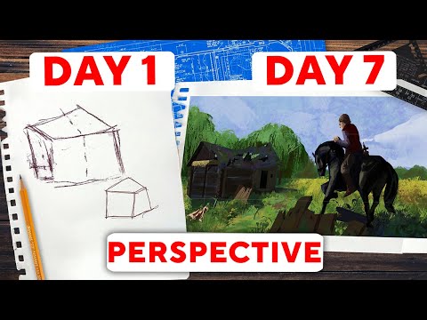 How I learned perspective drawing in one week