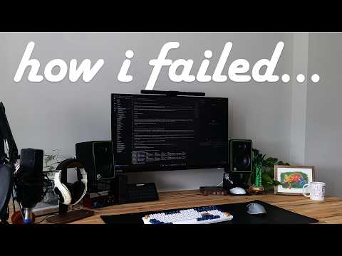 I tried to build my dream desk... and it broke me...
