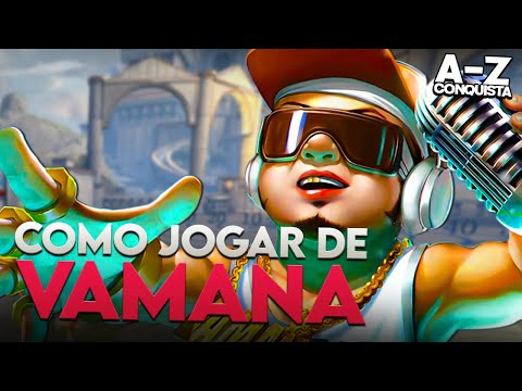 COMO JOGAR DE VAMANA, A-Z Conquista + Guia - ⚡ Smite BR