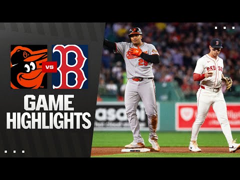 Orioles vs. Red Sox Game Highlights (8/18/25) | MLB Highlights