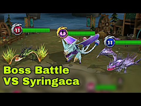VS Boss Triple Strike(Syringaca) - INCIDENT:GO TO THE GREAT BEYOND - Gauntlet - Dragons:Rise of Berk