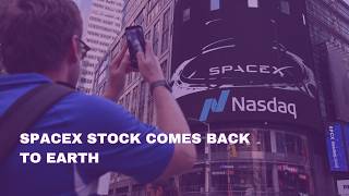 SpaceX Stock Comes Back to Earth | Bytes: Week in Review | Marketplace Tech