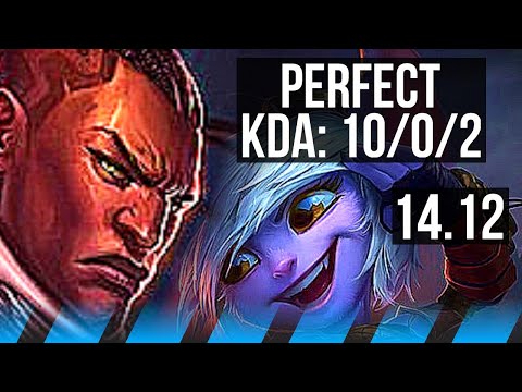 LUCIAN vs TRISTANA (MID) | 10/0/2, 6 solo kills, Legendary | VN Grandmaster | 14.12