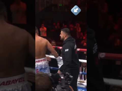 KC REBELL rastet aus , weil die Saudis nicht klatschen als Agit gewinnt. 🤯 #boxen #kcrebell #shorts