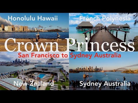 Thumbnail for Crown Princess 32 Days Transpacific Cruise! Pre & Post-Cruise Excursions and Ports Itineraries!