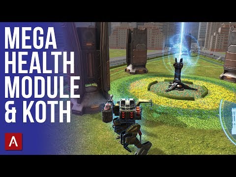 NEW Advanced Repair Unit (Mega Health Module) + KOTH | War Robots Test Server Live Stream || WR