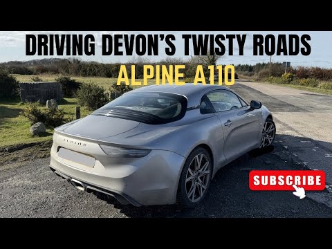 Alpine A110: Driving Devon’s twisty roads