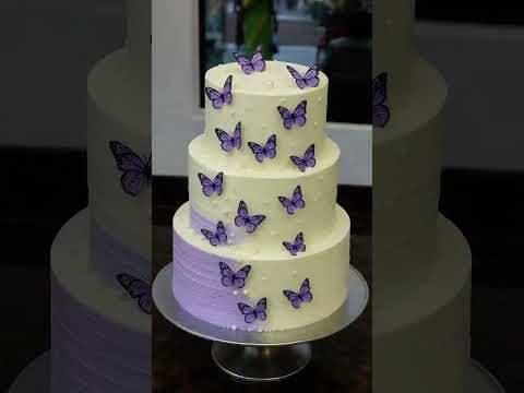 simple cake design #birthdaycake #cakestagram #cakedecoration