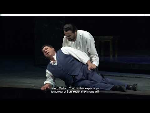 O Carlo, ascolta...Io morrò ma lieto in core - Don Carlo - Verdi - Rodrigo's Aria (Luca Salsi)