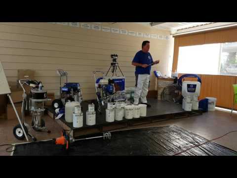 GRACO Road and Line Marking Products explained at MBA Paarl Midas Paints Tygervalley Training Day  1