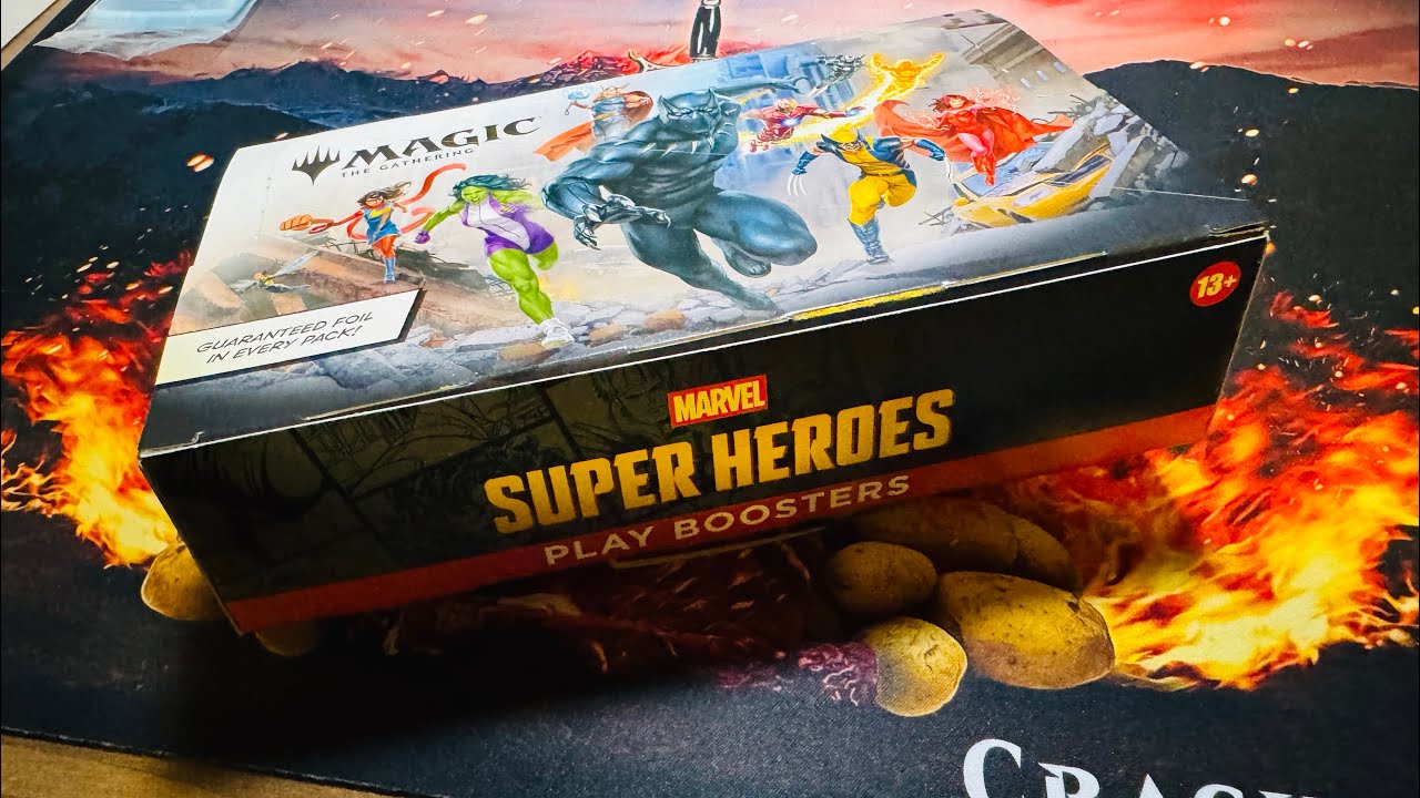 Marvel Super Heroes Play booster box opening! official release 6/26/26 #mtg #marvel