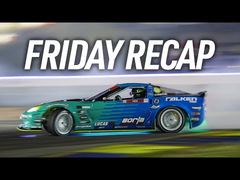 フォーミュラドリフト 開幕戦アトランタ 予選ハイライト動画