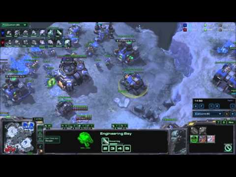 HotS TvT: Hyper aggressive multi-pronged Bio Fighting!