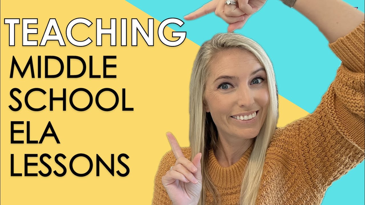 Teaching a Lesson in ELA