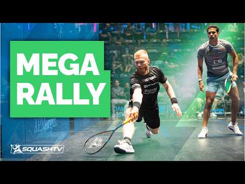 "A Gut WRENCHING Rally!" 😲 | Ibrahim v Makin | #MegaRally