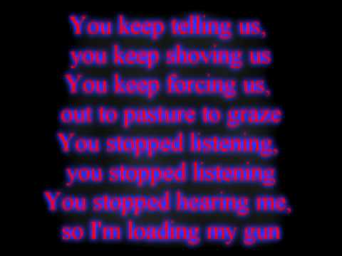 Mudvayne Out to Pasture Lyrics