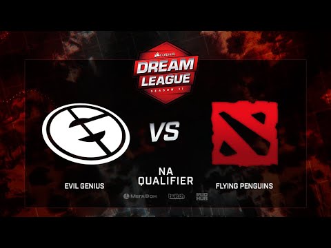 Evil Genius vs Flying Penguins, DreamLeague Season 11, NA QL, bo3, game 2 [Eiritel]