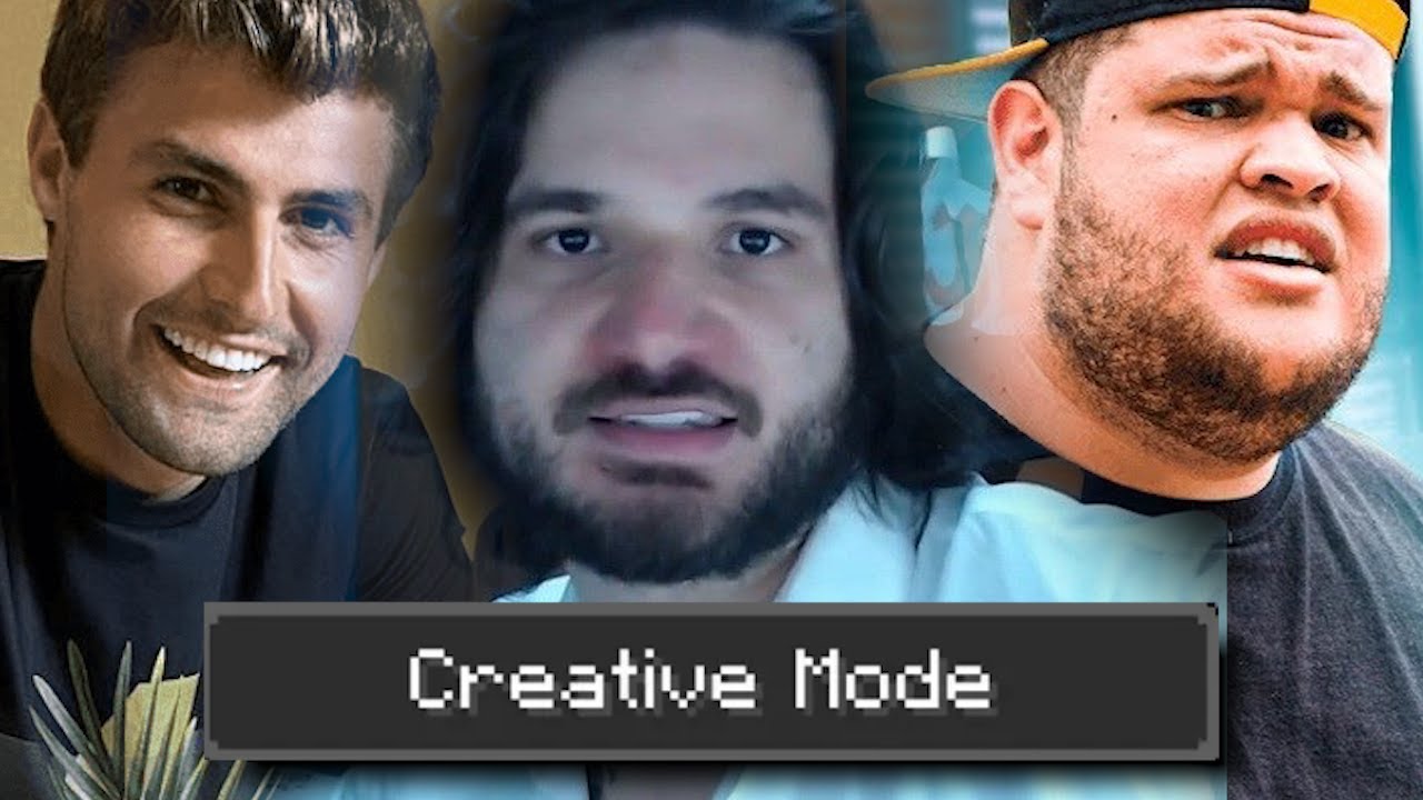 Vendo os Youtubers que usaram criativo no Minecraft