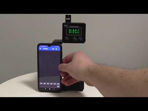 Chrono LMBR: BlueTooth interface demo.