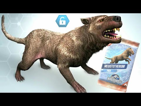 UNLOCK MEGISTOTHERIUM MAX LEVEL 40 | JURASSIC WORLD THE GAME