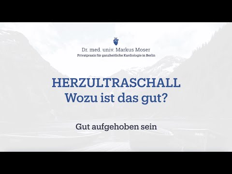 Herzultraschall (Echokardiographie) erklärt von Dr. med. univ. Moser