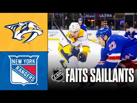Predators vs Rangers | 10/11/25 | Faits saillants