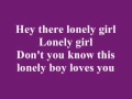 Hey There Lonely Girl  - Eddie Holman