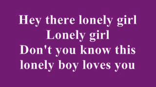 Hey There Lonely Girl  - Eddie Holman