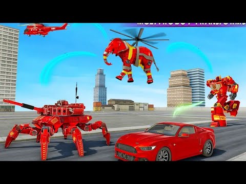 Spider tank robot Games Play #01 Video
