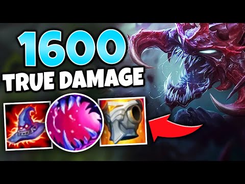WTF?! FULL AP CHO'GATH MID IS HILARIOUS! FEAST ENTIRE HEALTHBARS! - League of Legends
