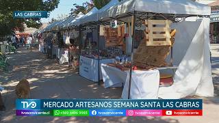 Mercado de artesanos en Semana Santa en la Plaza de Las Cabras