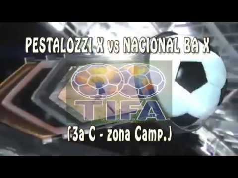 1 PESTALOZZI X vs NACIONAL BA X 1 - 3ª C zona Camp - 1/10/2016