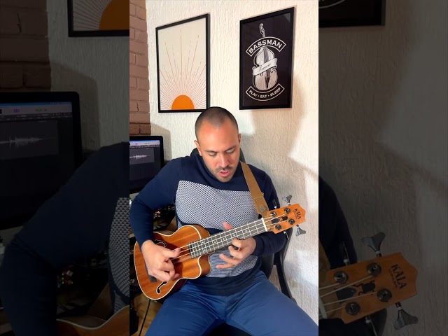 Vídeo relacionado con Kala Juego de 4 cuerdas para bajos planos de U-Bass (by Gallistrings)