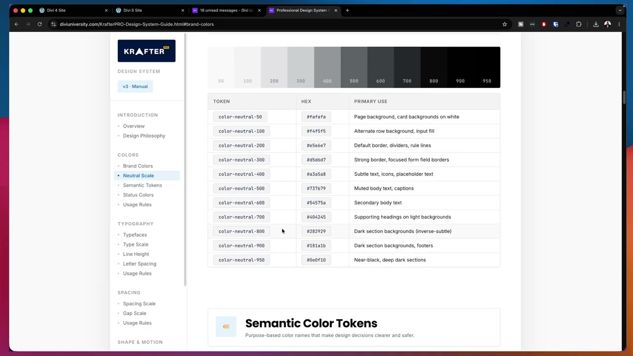 09 The KrafterPRO Design System Guide