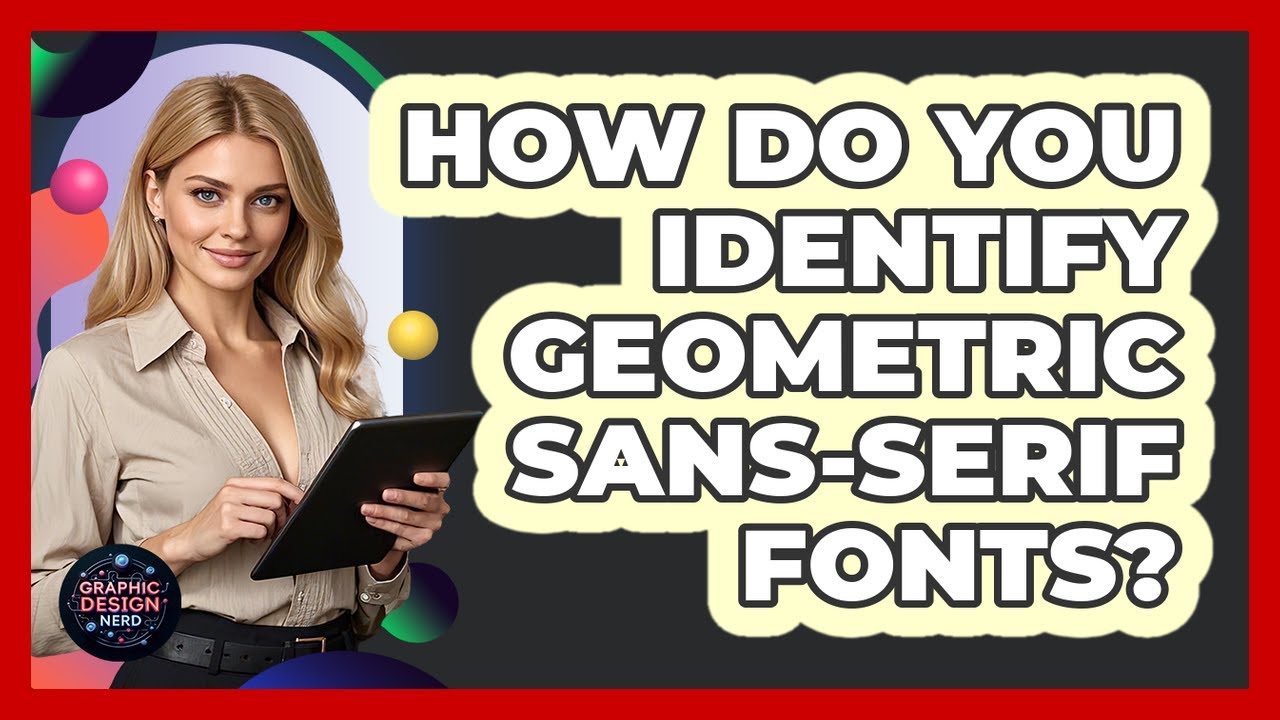 How Do You Identify Geometric Sans-serif Fonts? - Graphic Design Nerd