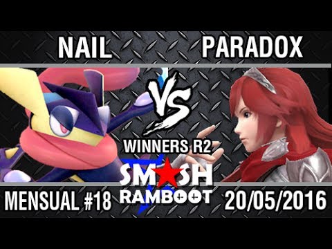 [SmashxRamboot #18] Nail (Greninja) Vs. Paradox (Lucina) W.R.2