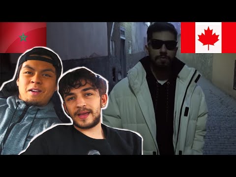 CANADIANS REACT TO MOROCCAN MUSIC FOR THE FIRST TIME - ElGrandeToto - Mghayer (Prod. By Ysos)