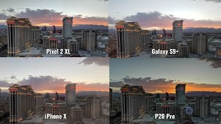 Camera Test Huawei P20 Pro vs Google Pixel 2 XL vs Apple iPhone X vs Samsung Galaxy S9+