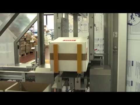 Encaisseuse adaptée à toutes les formes d'emballage de produits courantes - 5 caisses / min -OLI 310_1