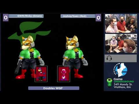 Mass Madness 34 SSBM - GWM/YAMI (Green) vs. Joyboy/Guex (Red) - Melee Doubles WQF