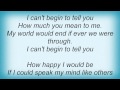 Willie Nelson - I Can't Begin To Tell You Lyrics
