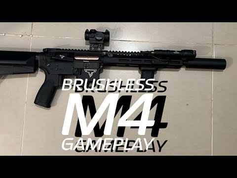 BRUSHLESS TTI TR-1 M4 Gameplay | Incursion Epsom