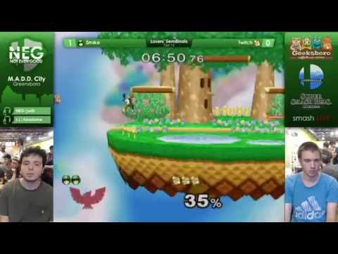 MADD City Greensboro Top 16 LS - $mike (Captain Falcon) vs Twitch (Fox)