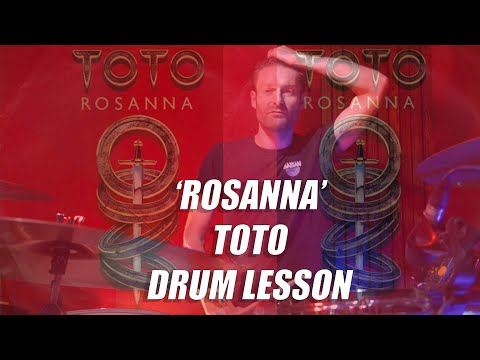 'Rosanna' - TOTO - Drum Lesson
