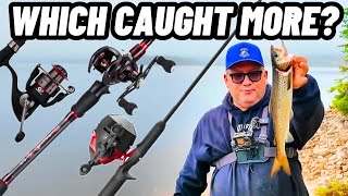 3 Days Fishing, 3 Different Reels