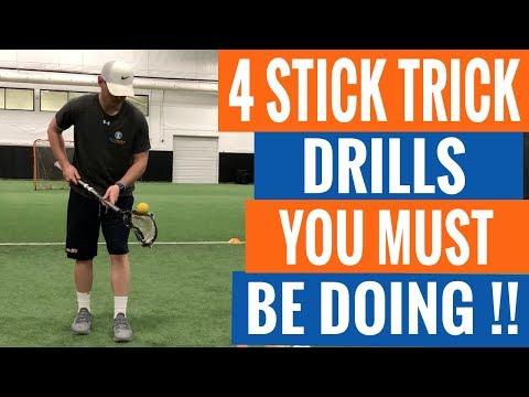 4 Lacrosse STICK TRICK Drills YOU Must Be Doing!!!
