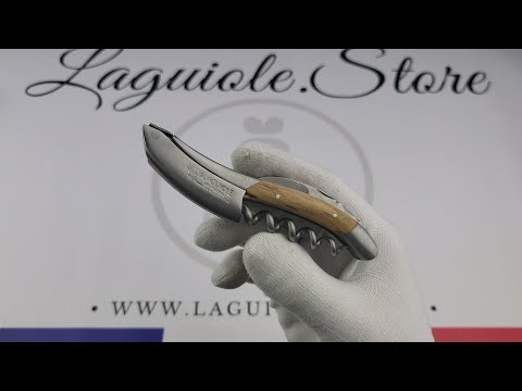 Laguiole Corkscrew Oak wood | Sommelier Knife