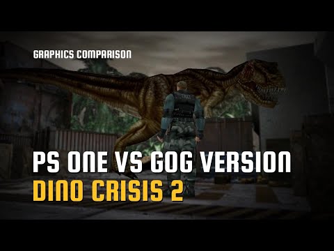 Dino Crisis 2 | PSOne vs GOG Version (Graphics Comparison)