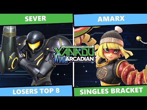 Xanadu Winter Arcadian: Losers  Top 8 - SeVeR (Samus) vs AmarX (Min Min) SSBU Singles
