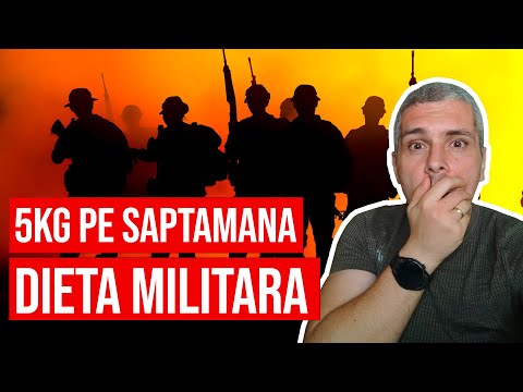 Slabesti 5 kilograme pe saptamana cu dieta militara